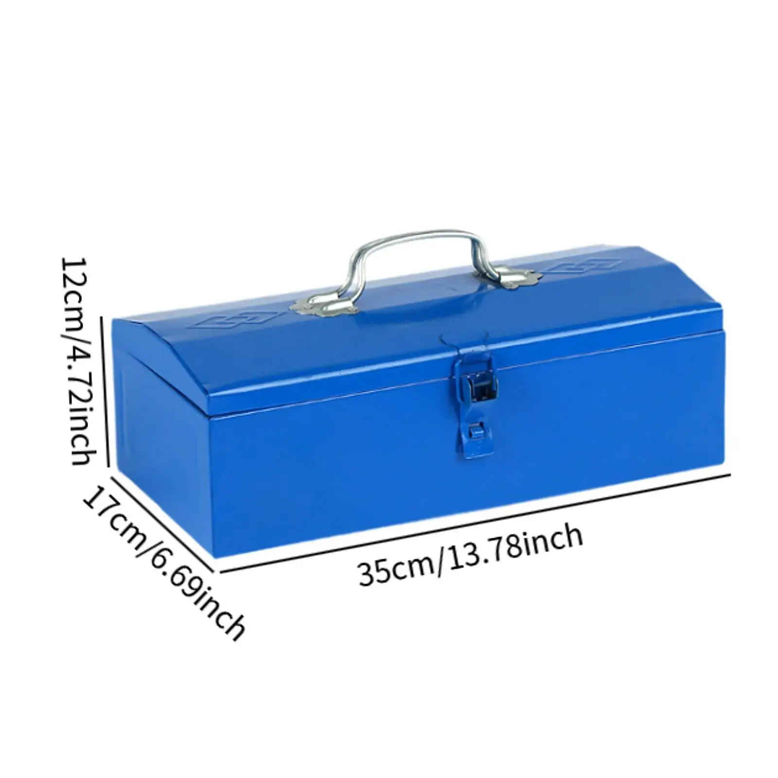Metal Tool Box Hardware Tool Case Tool Organizer Tool Storage Box for Garages Workshop