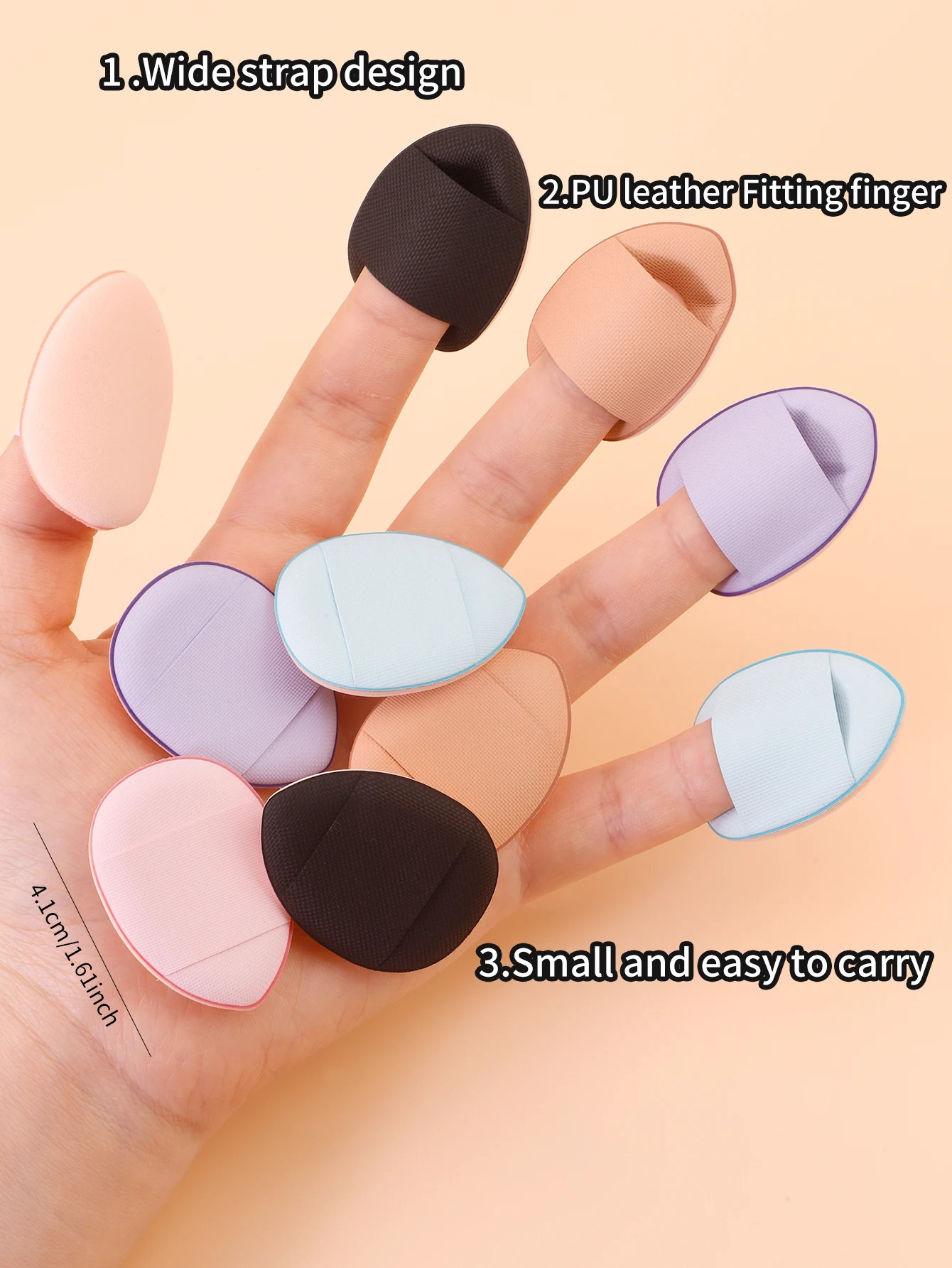 12pcs All-Purpose Makeup Sponges Set.Suitable For Liquid Foundation, Powder Foundation, And Concealer Cream