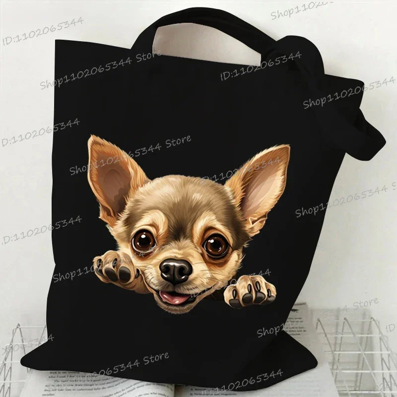 2024 New Women\'s 3D Anime Dog Handbags Funny Fashion Animal Dog Series Commuting Shoulder Bag Leisure Dog Lover Y2K Tote Bag