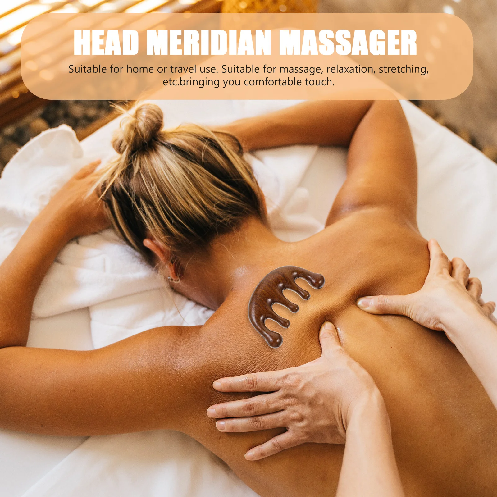 

Простая деревянная расческа-массажер, небольшой размер, легко носить с собой, подходит для дома, на открытом воздухе, для путешествий, релаксации кожи головы, инструмент для растяжки