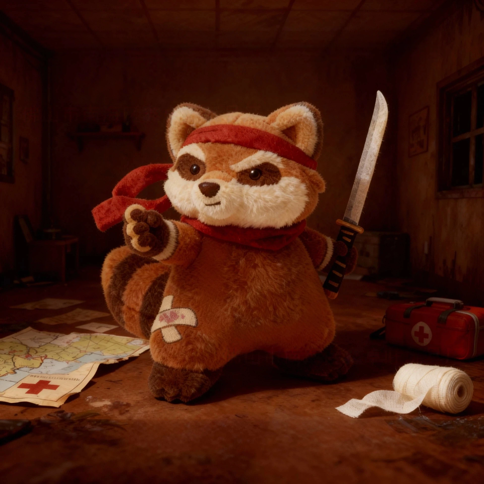 

Новый проект Zomboid Spiffo плюшевая игрушка енот талисман мягкая кукла мягкий игровой персонаж коллекционный подарок для фанатов выживания