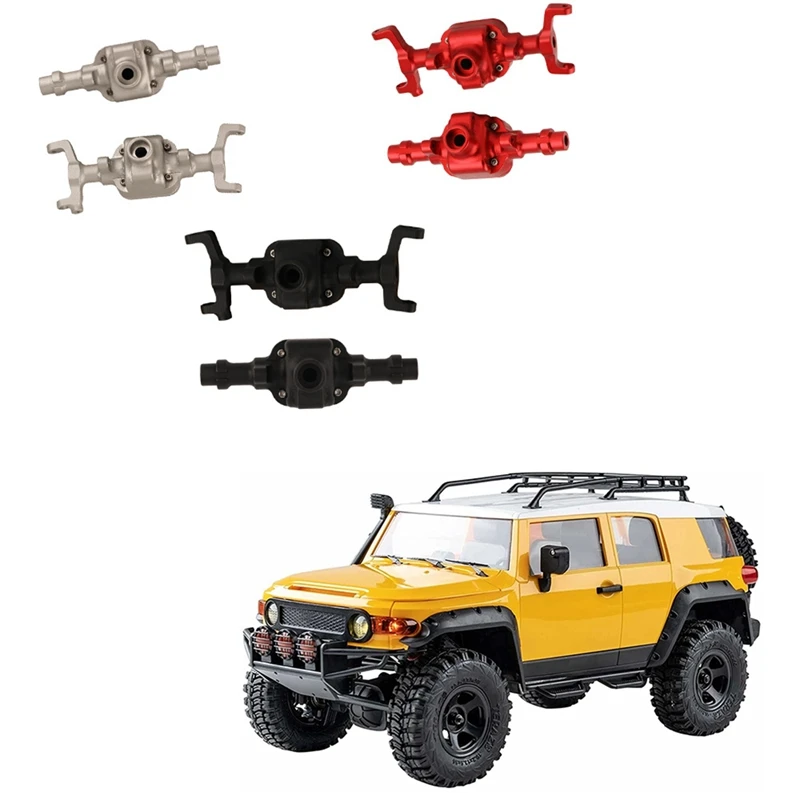 Metal Front And Rear Axle Housing For 1/18 FMS EAZYRC Rochobby FJ Cruiser Patriot Katana Hilux RC Car Parts