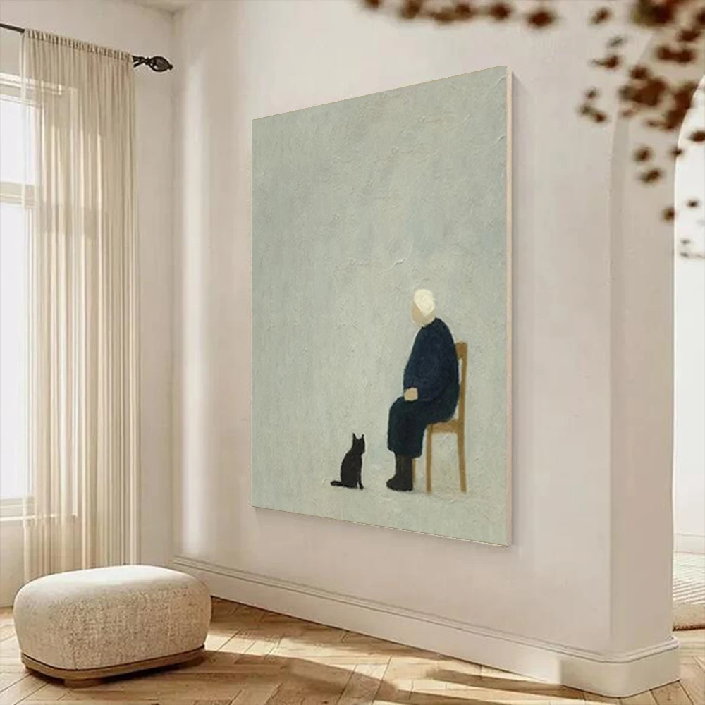 

Ручная роспись, модная цветная настенная живопись, красная абстрактная картина маслом на холсте, современная яркая настенная картина для гостиной, палитра искусства