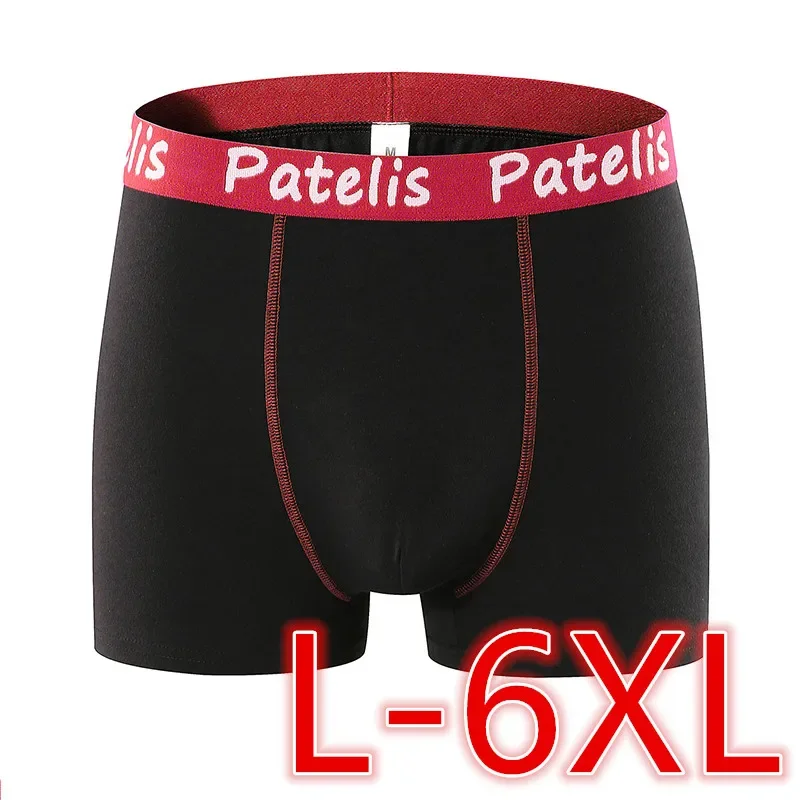 Men's Boxers Large Size for 90-200kg Big Size Shorts Comfortable Underwear Full Cotton Fabric High Quality Mens Panties