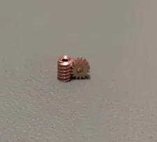 

15T micro worm worm 0.2 module gear worm 1:87 statically modified gear