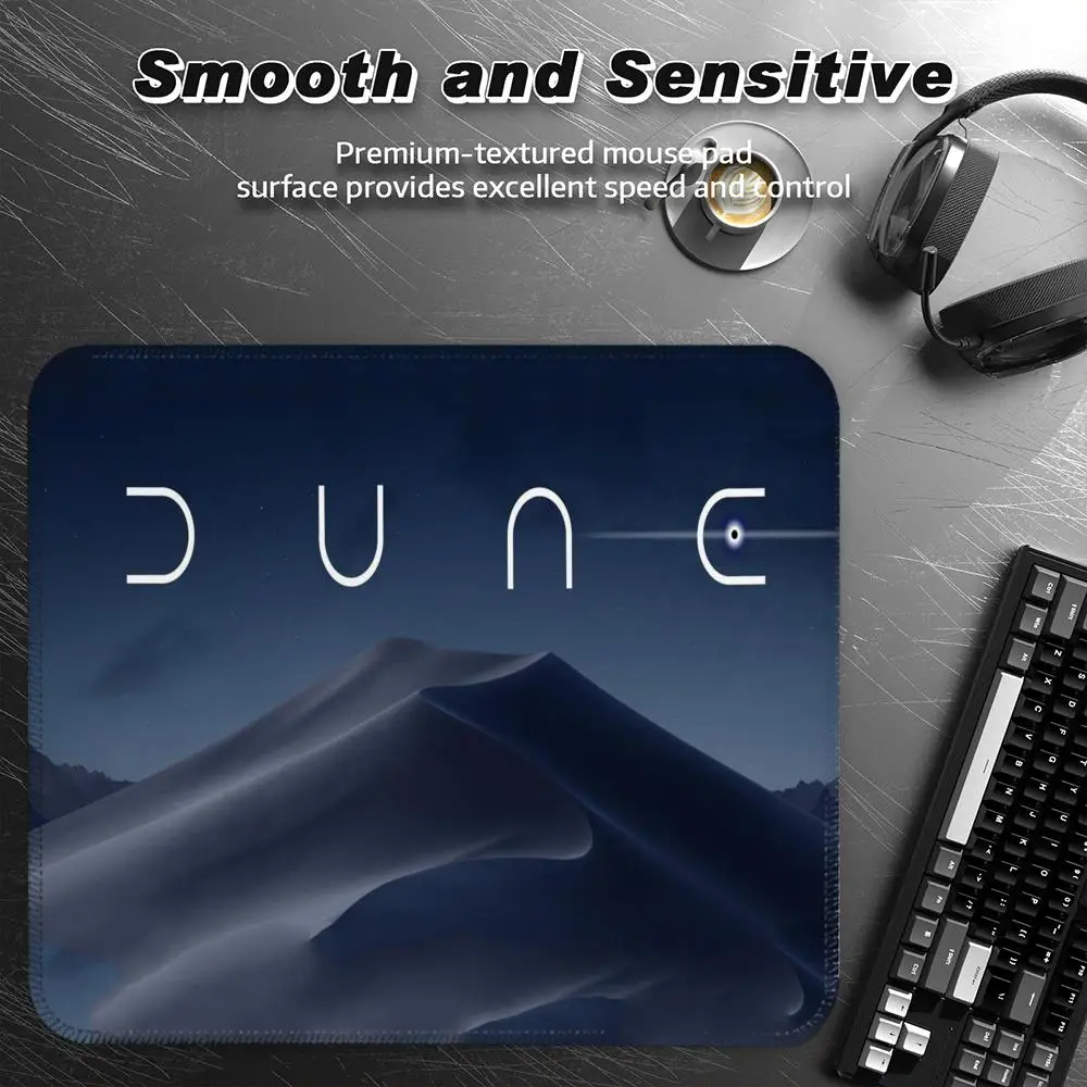

DUNE Mouse Pad Small Desk Pad Desktop Computer Keyboard Wireless Mouse Boy Gift For Play Games Coasters
