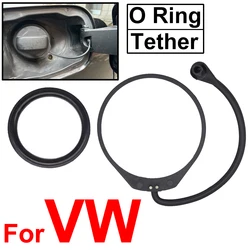 Fuel Tank Petrol Cap Filler Cord Tether Rope Strap Band Cable O-Ring For VW Golf 2 3 4 Tiguan Touran Passat Polo Touareg Jetta