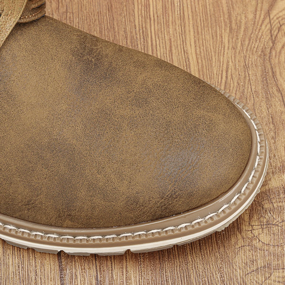 Herrenstiefel, Stiefeletten, Stiefel im Street-Style, Herrenstiefel, Freizeitstiefel, Gummisohle, Polyesterfutter. – Detail 6