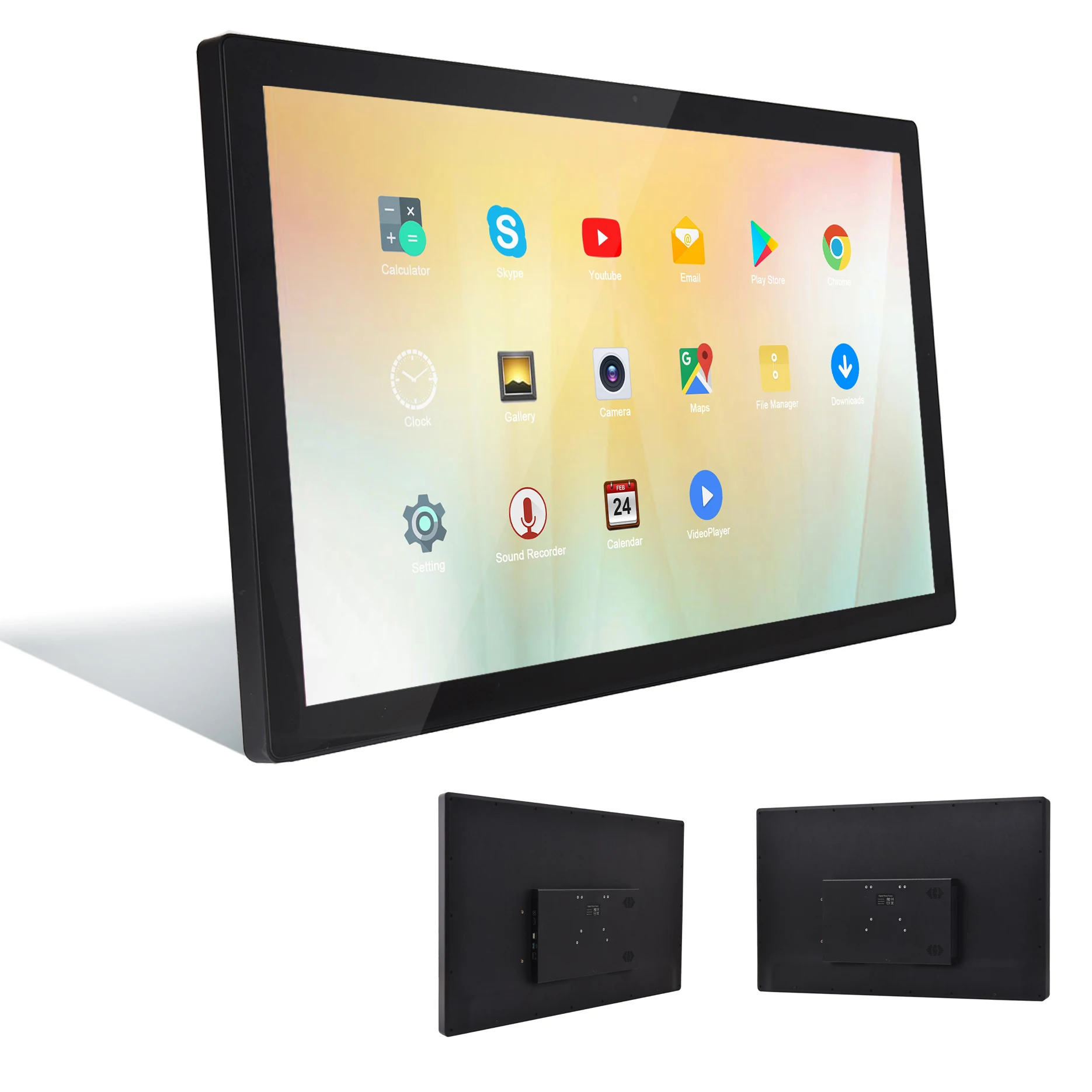 Tableta grande Android 8,0 Rk3288 para montaje en pared, pantalla Lcd, tableta Android de 27 pulgadas