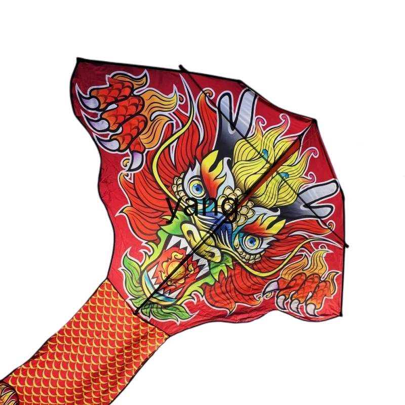 

LH long-tail kite high-end large breeze easy to fly Guochao outing