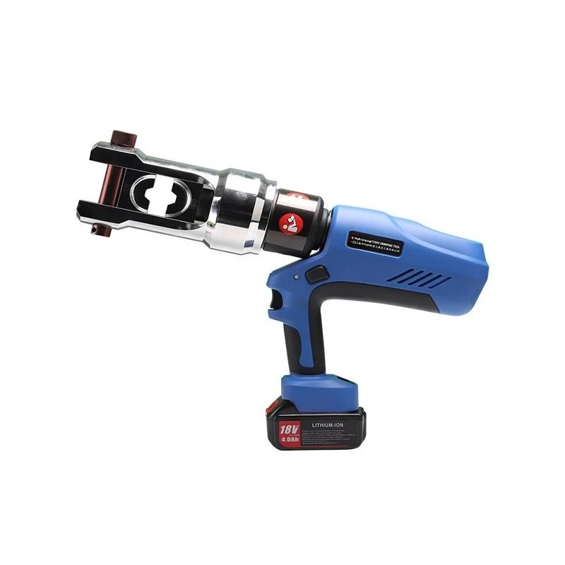 

Больтоннажные аккумуляторные гидравлические клещи EZ-630, диапазон обжима 25-630, портативный электрический обжим медного провода