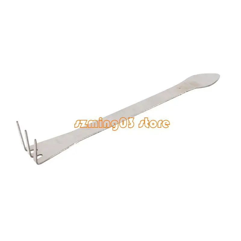 

H9EC Ergonomic 3 Prong Bonsai Rakes Steel Tool Gardening Tool Simple for Efficient Soil Loosening & Removal in Gardens