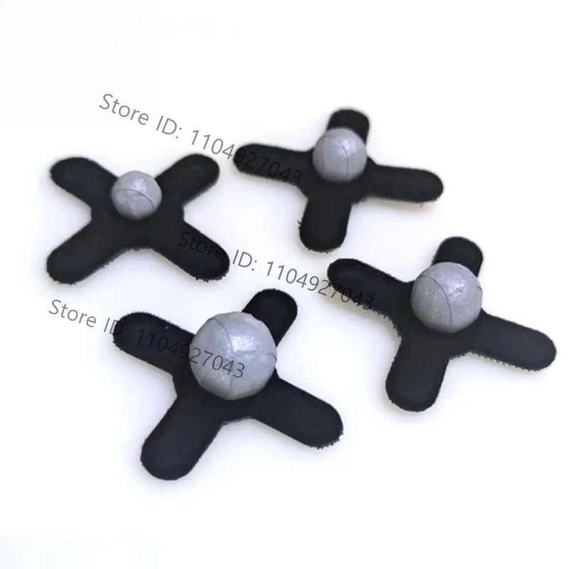 10pcs Optical Infrared Motion Capture Reflex Spot Motion Capture Device Tracking Ball Reflective Marker Dot Cross Velcro