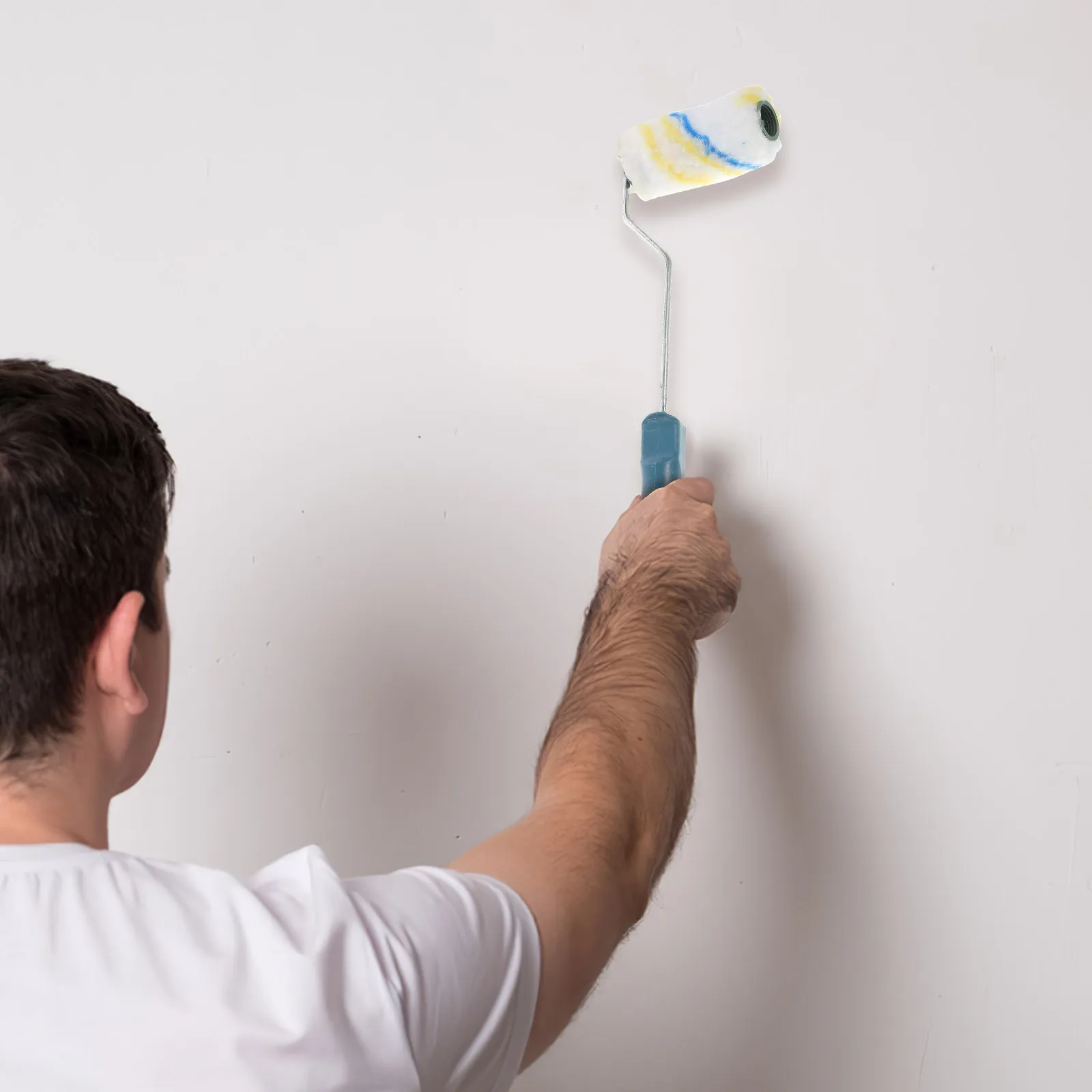 

Набор из 4 мини-валиков для покраски углов, с высокоплотным волокнистым ворсом, не оставляющим ворсинок, с прочной ручкой, инструмент для покраски