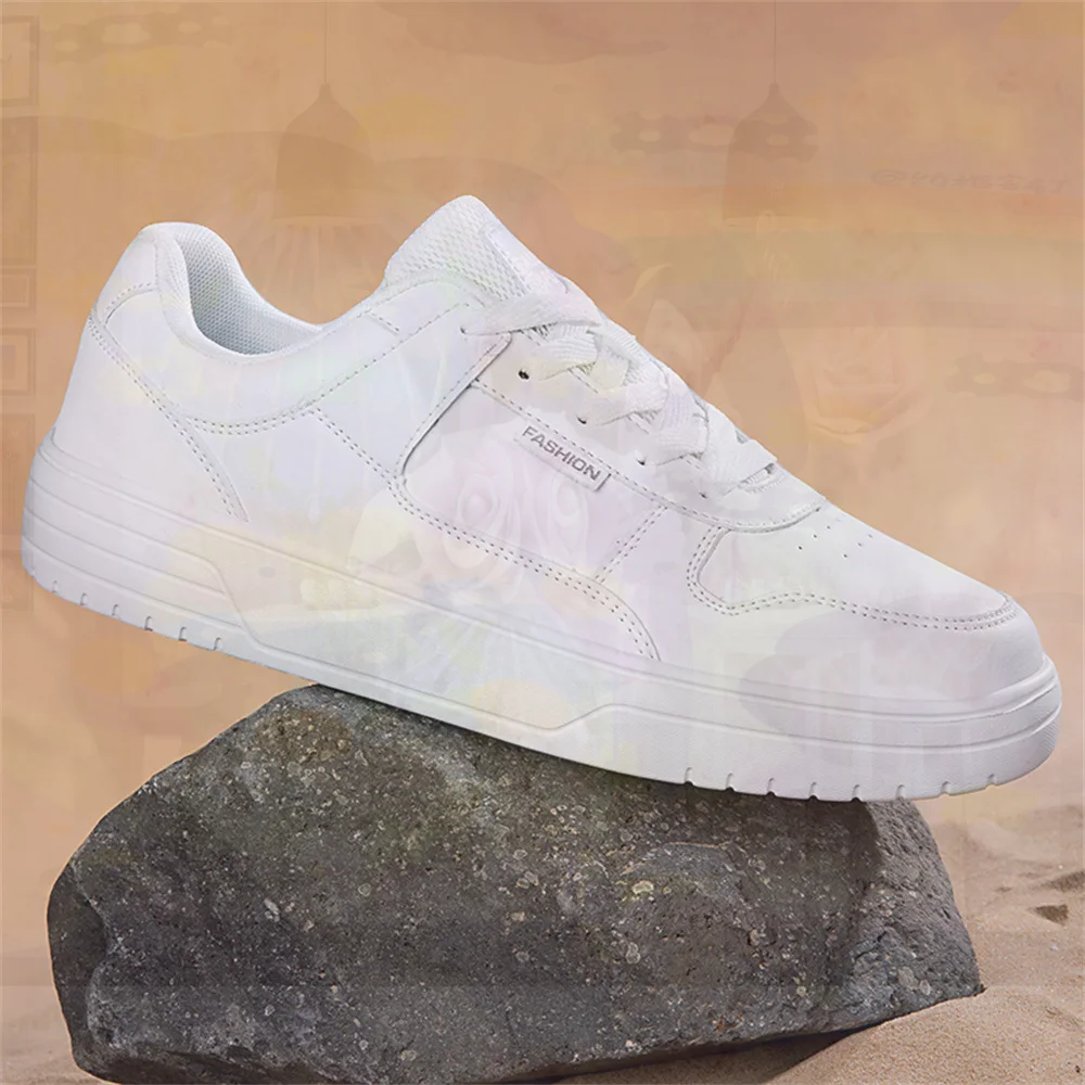 With Ties PU Leather Shoes 41 Tennis Size 47 Man Minimalist Sneakers Sports Leading Sports Runing Zapato Tenismasculine view 5