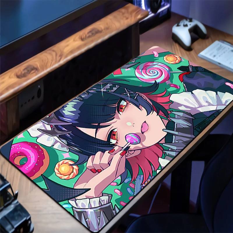 لوحة الماوس Z-zenless Zone Zero Ellen Joe لطيف أنيمي ماوس Kawaii الجدول الحصير مكتب الملحقات حصيرة مكتبية المطاط لوحة المفاتيح #2