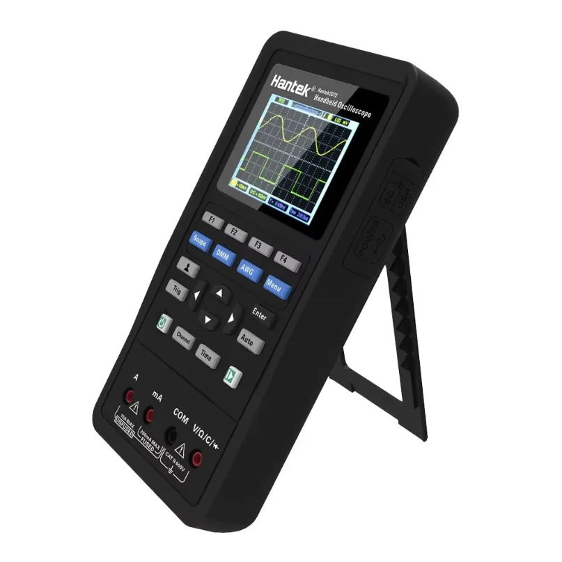 Hantek  2C72 Handheld Digital Oscilloscope Multimeter with 2 Channels 70MHz Bandwidth 12 Bit Resolution