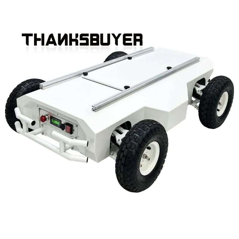 WR200X Linear Control Differential Steering Robotic Chassis 50KG Load Capacity for ROS Robot Opensource Development
