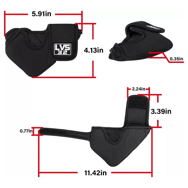 Cubierta protectora del transductor, cubierta de viaje del transductor para Garmin Livescope LVS32