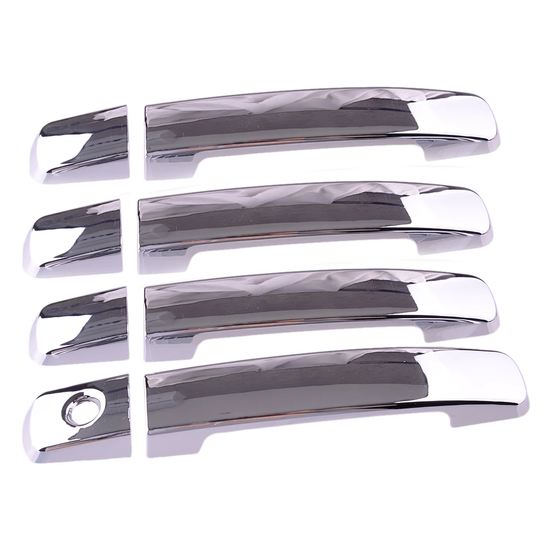 

1 комплект внешней накладки на боковую дверную ручку с 1 отверстием, подходит для Nissan Altima Sentra Maxima Frontier Quest Qashqai 2007 2008