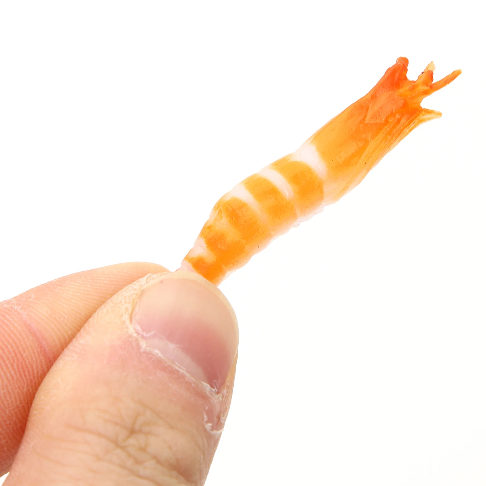 

10 Pcs Simulation Cooked Crawfish Artificial Shrimp Decor Models Fake Food Toys Shrimp Decorations Restaurant Props Long Term
