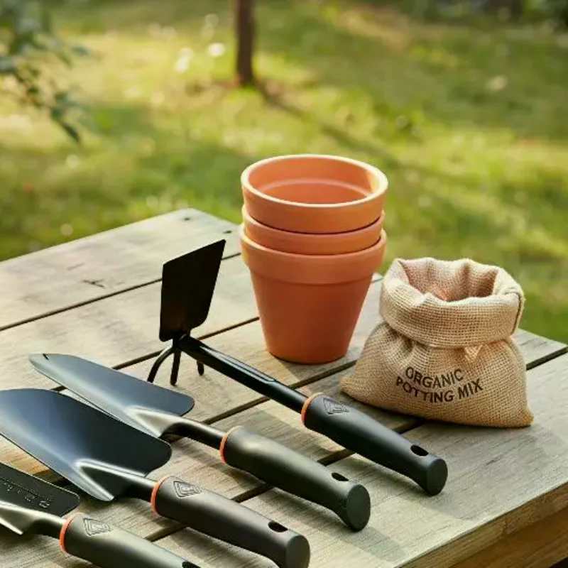 Garden Tool Mini Shovel, Rake,Trowel For Flower, Vegetable & Fleshy Planting Small Spade For Potted Plant