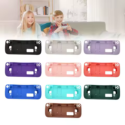 Kickstand Case for Steam Deck Hands Free Full Protection Fingerprint Proof Protective Case for Steam Deck