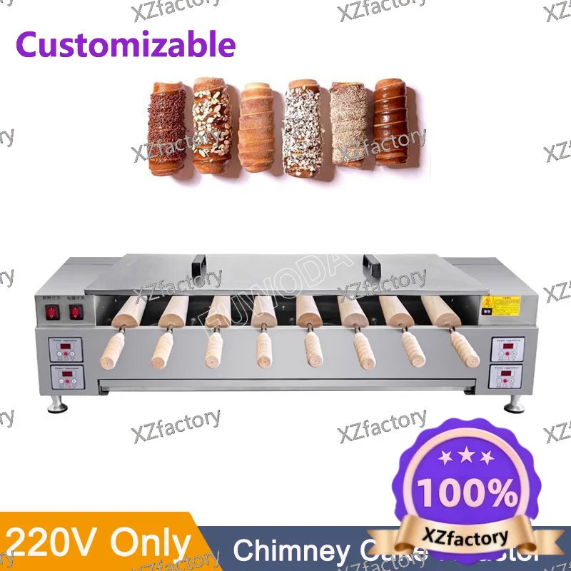 

Factory Direct 2026 Top RatedMáquina eléctrica para hornear pasteles, utensilio con 8 Rodillos, ideal para hacer waffles y pan