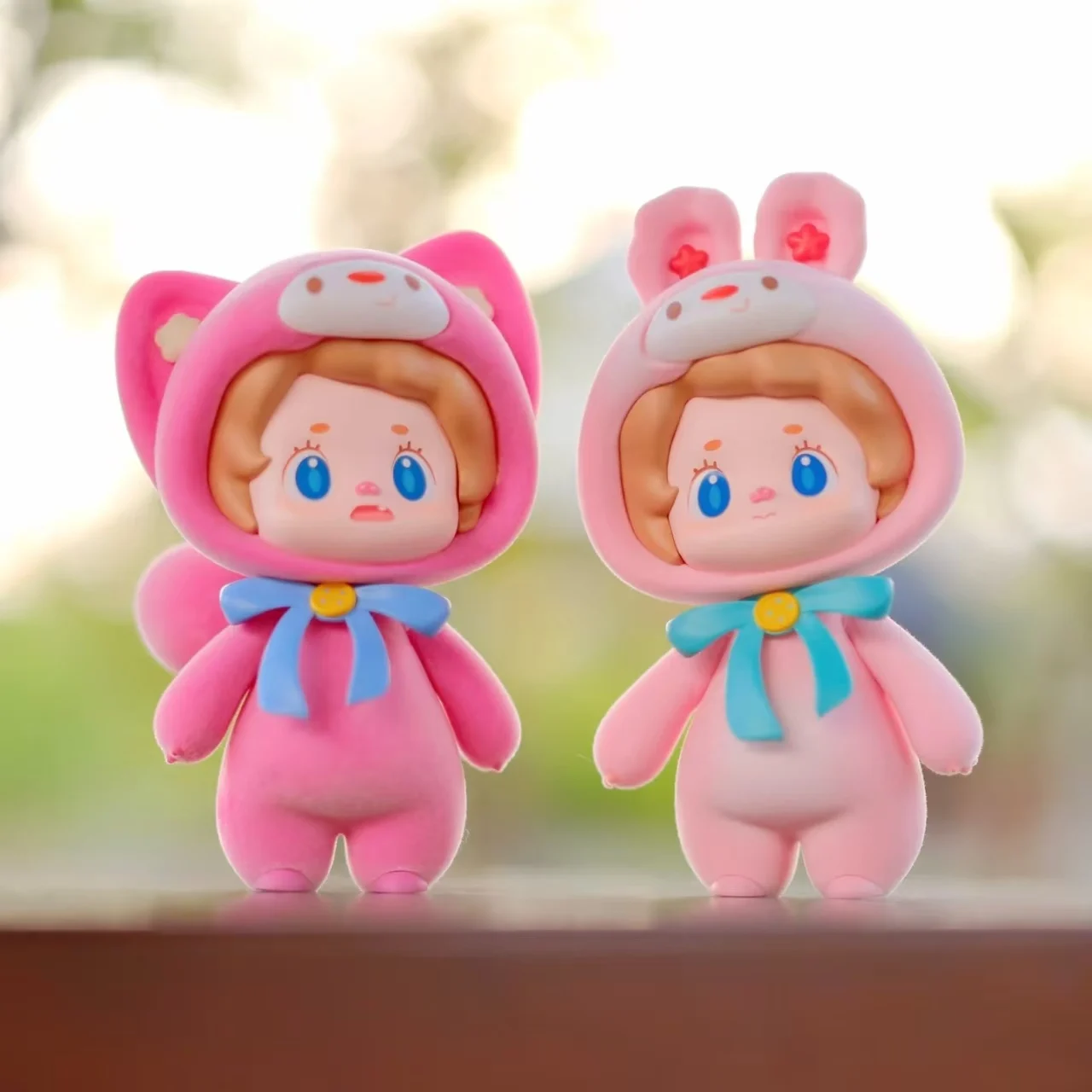 

New Workstation Car Desktop Ornament Original Pig Grain Plush Series Trendy Play Blind Box Model Handmade Cute Doll Toy Gift