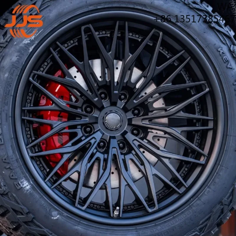 Personalized Multi-spoke Aluminum Alloy Passenger Car Wheels for Land Rover Defender Porsche Cayenne Mercedes-Benz G500 G63