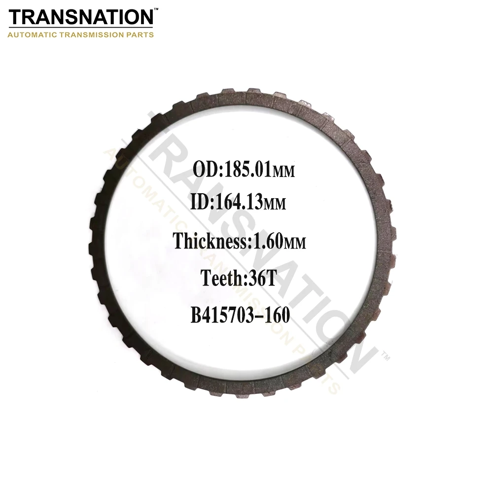 

5L40E Transmission Overdrive#2 Reverse#5-External Spline Clutch Plate For GM BMW B415703-160 Car Accessories Transnation