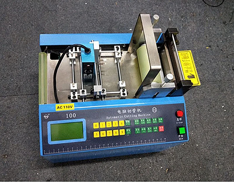 LY-100 Automatische Rohrschneidemaschine, 0–100 mm Schnittbreite für PVC-Schrumpfschläuche, Schrumpfschläuche, 220 V – Detail 6