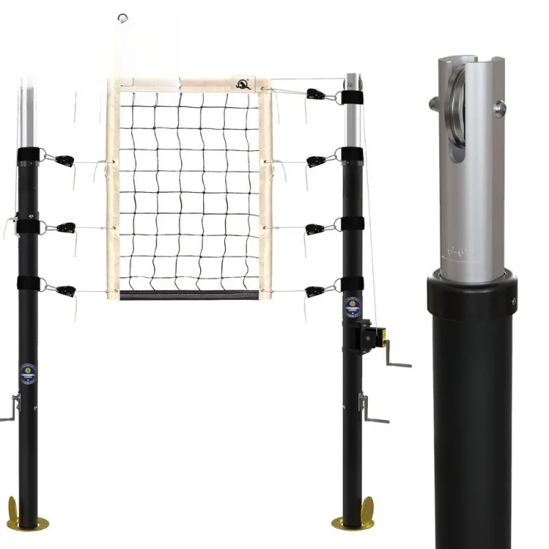 Profsional Aluminum Post Outdoor Portle Par Volleyball Net Pol