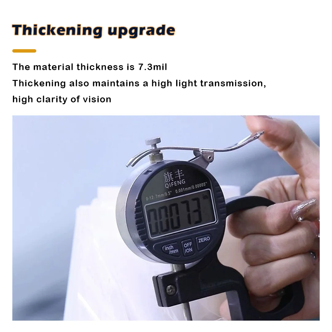 NASIDO TPU voorruitfolie anti-kras goed hydrofoob 96% UVR voor autoruitbeschermingsfolie