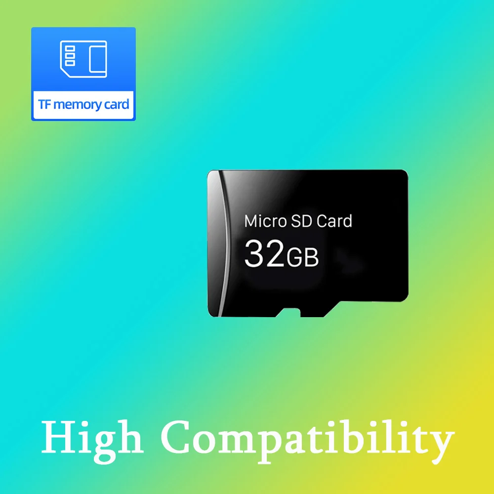 1Pcs SD Card High-speed 32G 64G High Adaptability128G High Compatibility Exclusive Micro SD Card for Surveillance IP Cameras