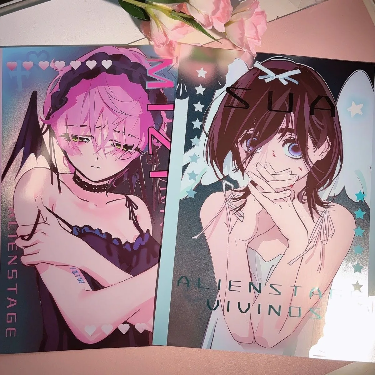 Alien Stage Laser Poster Alien Anime Rice Making Surrounding 6 Dormitory HD Wallpaper Posters