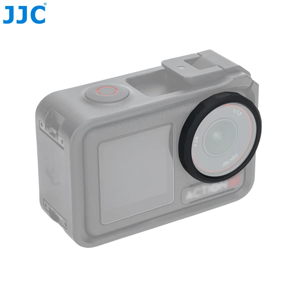 JJC Silikon-Objektivschutzring für DJI Osmo Action 5 Pro 4 3, weiche Silikon-Objektivabdeckung, Action-Kamera-Zubehör