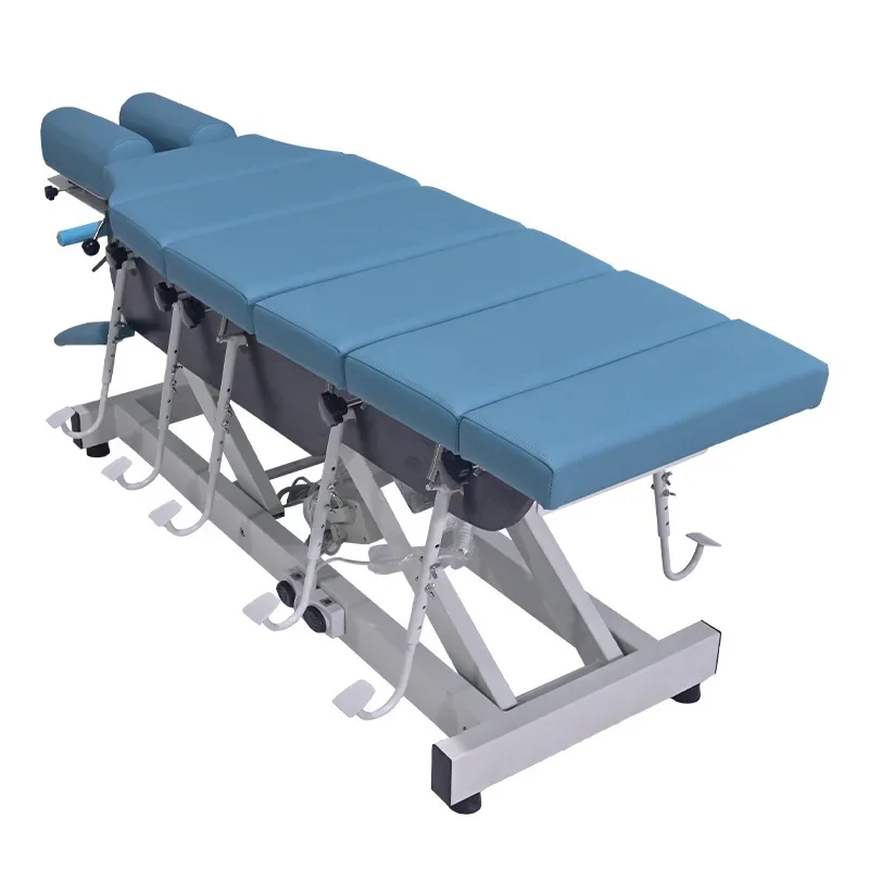 Six-segment foot step electric lift  press correction reset bed rehabilitation physiotherapy