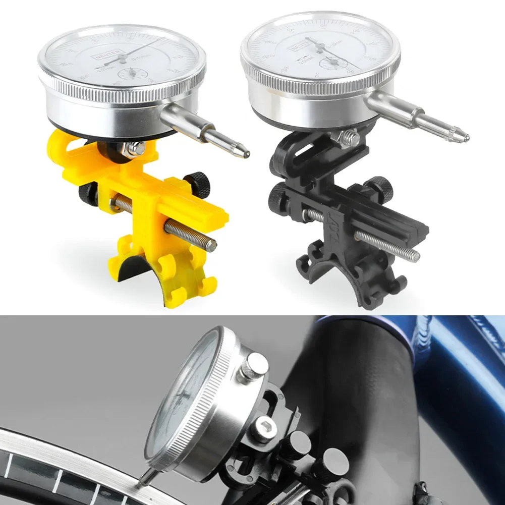 

2pcs Bicycle Wheel Truing Stand And Percentage Indicator Mountain Road Bike Rims Adjustment Tools Cycling Accessories 2 Colors