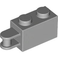 *Madrillo 1X2, con eje 3,2, Vert. End* D004 Y2208 20 piezas DIY bloque para iluminar ladrillo parte No. 26597 Compatible con otras piezas