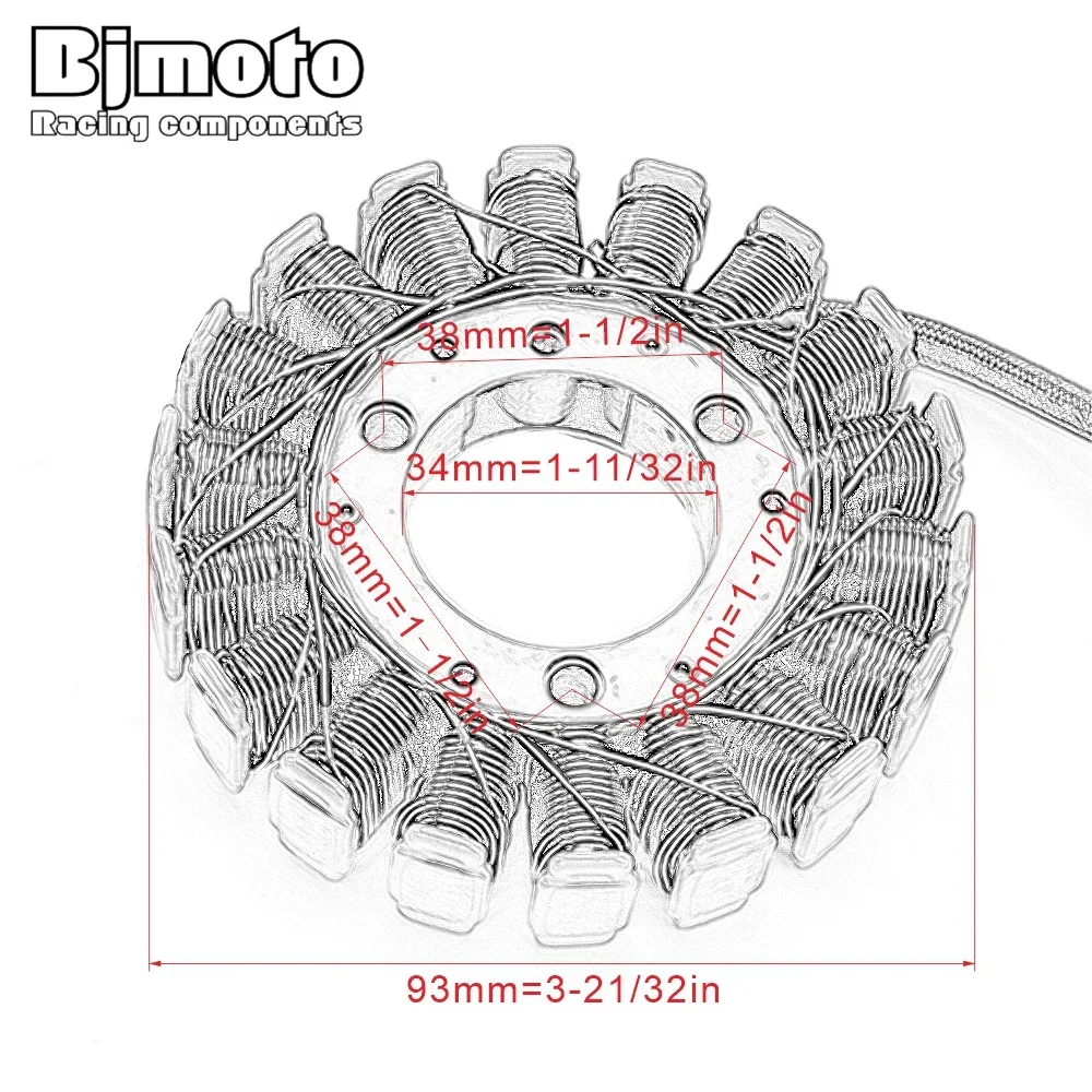 Stator Coil For Yamaha TTR250 TT250R TT-R250 TT-R RAID TTR TT-R 250 TT 250R 1994-1996 4GY-81410-02-00 4GY-81410-01-00