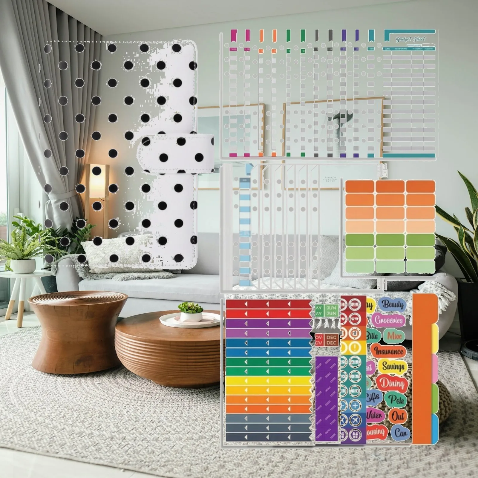 a6-budget-notebook-with-accessories-horizontal-ruled-pages-pu-leather-budget-planner-binder-currency-stuffing-binder-portable