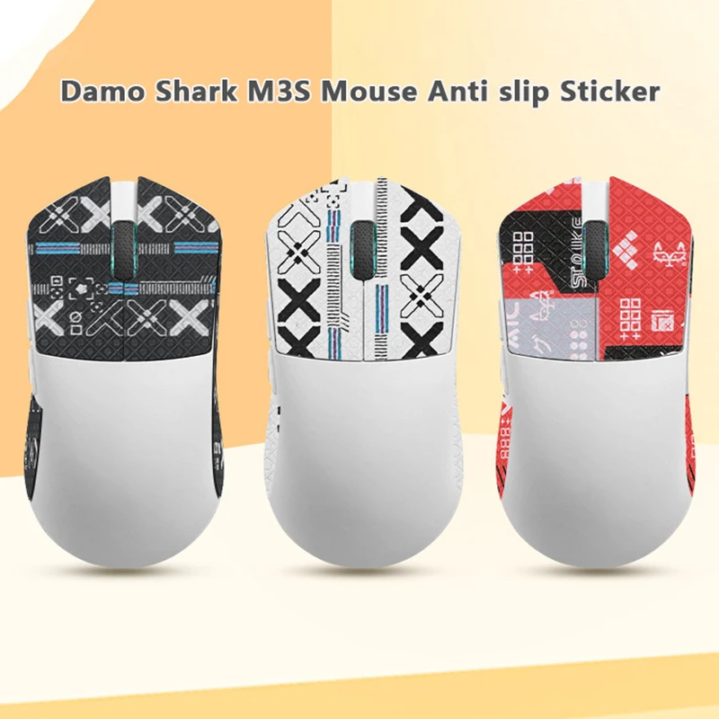 

Mouse Anti Slip Sticker Suitable For Darmoshark M3 N3 M3s M3spro Silicone Material Anti Slip Sweat-absorbing Fixed Color Durable