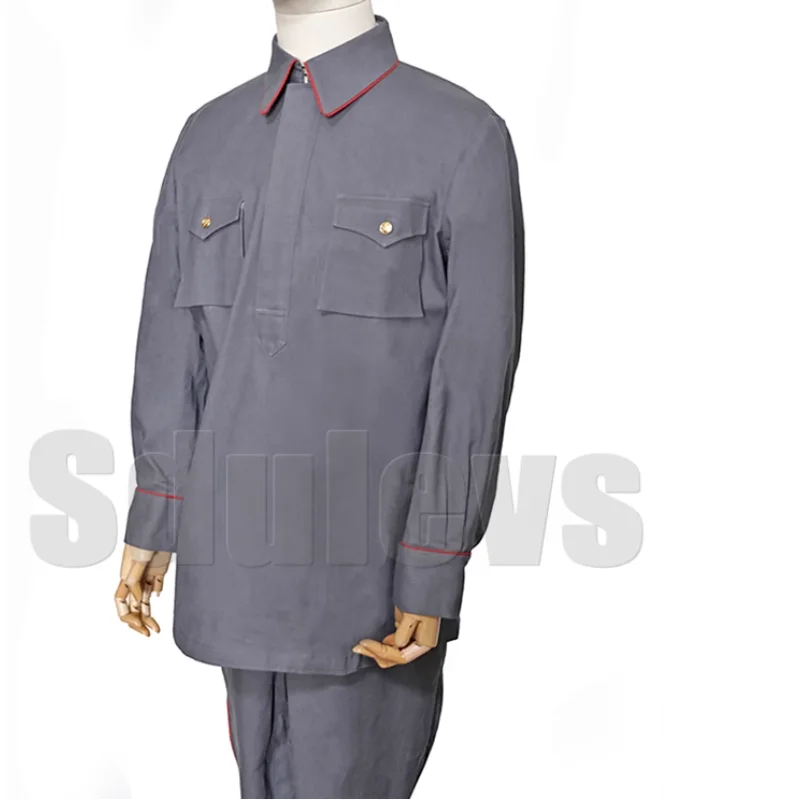 

WWII Soviet Iron Grey 35/40 Officer Uniform - Armored Forces