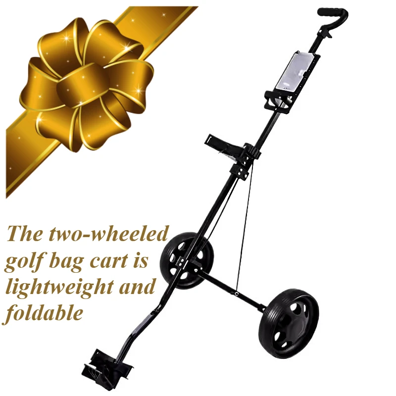

Golf bag trolley course ball bag trolley foldable convenient cart ball bag trolley