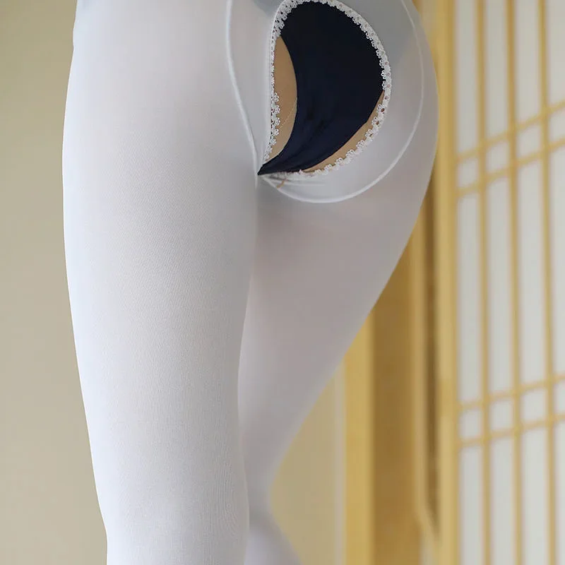 حجم كبير 180 جنيه الأبيض المخملية جوارب طويلة وجه واحد المنشعب مفتوحة ربيع الخريف 80D جوارب مثيرة للرجال والنساء