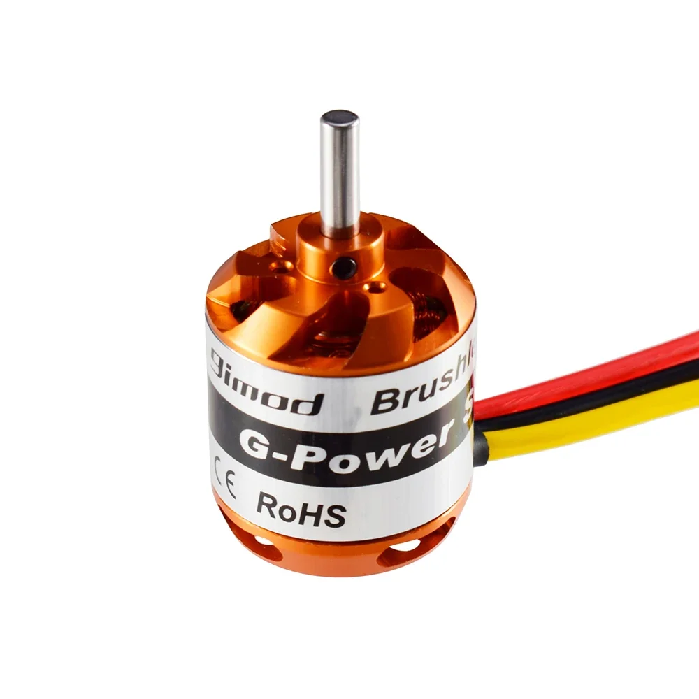 9imod D2836 1500KV/1120KV/880KV/750KV 4.0mm Borstelloze Outrunner Motor 2-4S Voor RC Mini Multicopters RC Vliegtuig Vaste vleugelvliegtuigen