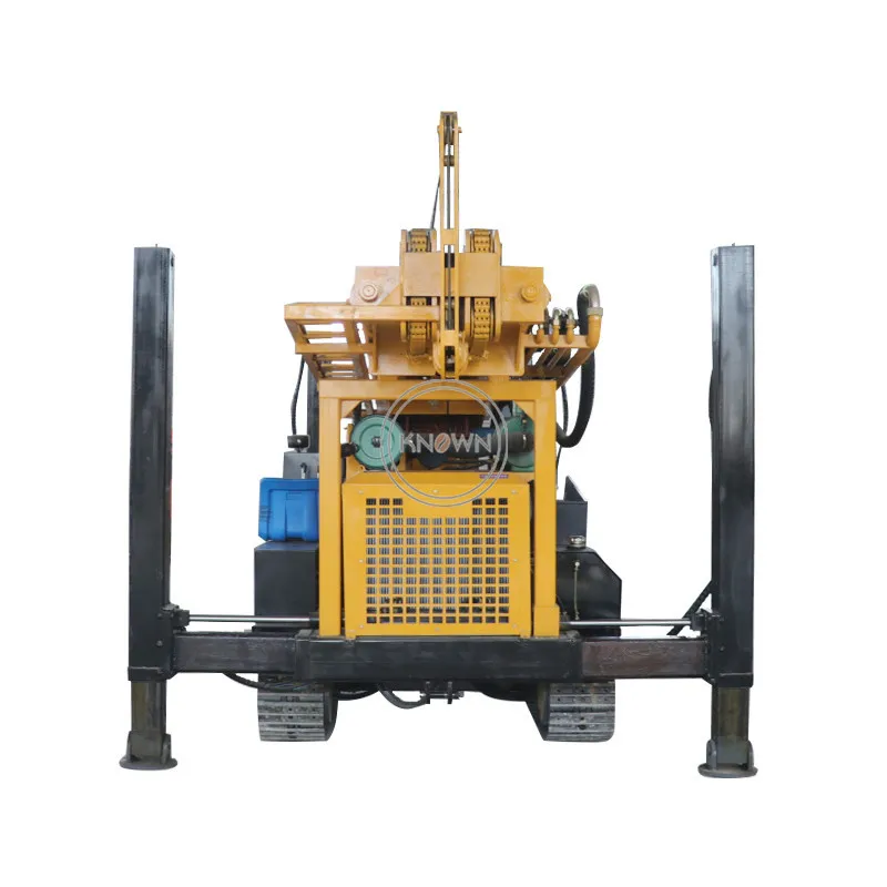 Rock Soil Sampling Drilling Machine Rubber Crawler Water Well Drilling Rig Truck Mounted for  AgricultureDig Research Wells