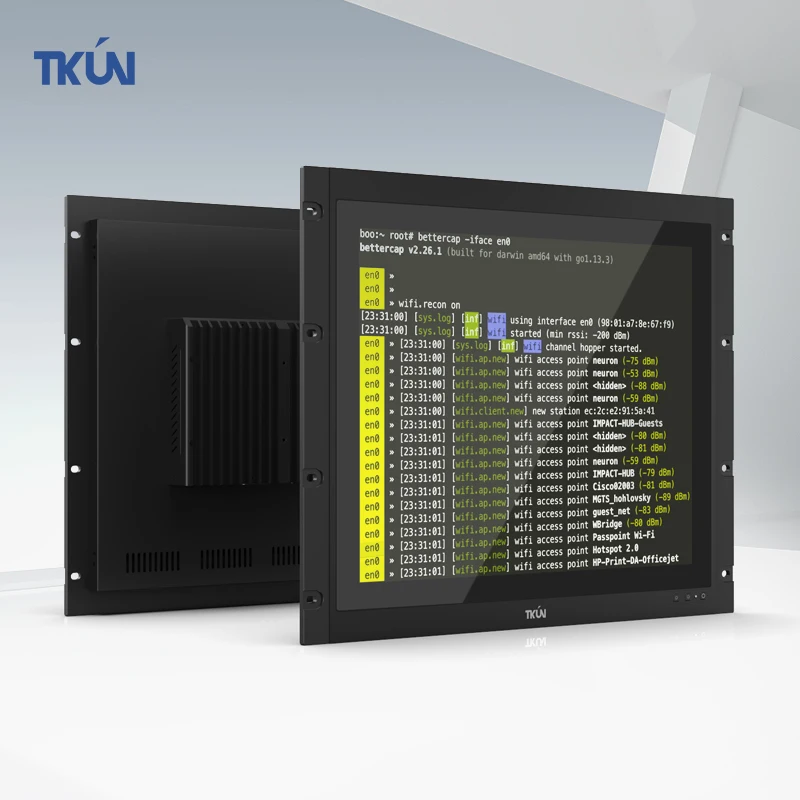 

8U 1280x1024 Capacitive Multi-Point Touch 15/17/19-inch 4:3 Industrial Touch Screen Panel PC Equipment Used For Room Control