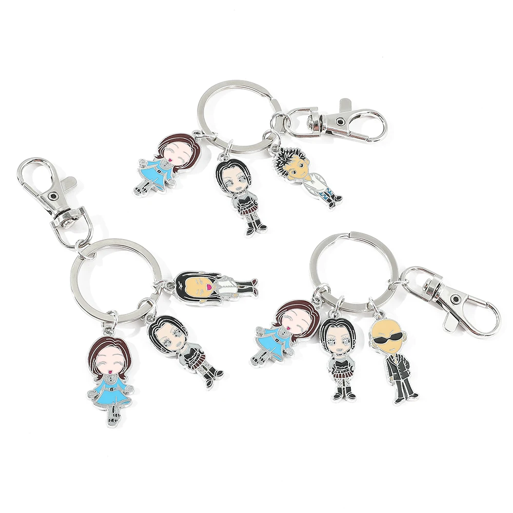 Cartoon Figure Keychain Anime Osaki Nana Takagi Yasushi Takumi Ichinose Honjo Ren Komatsu Nana Keyring Pendant Fans Gifts